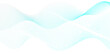 © MdLothfor - Abstract blue flowing wave lines background. Modern glowing moving lines design. Modern blue moving lines design element. Futuristic technology concept. Vector illustration.