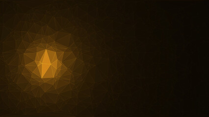Wall Mural - abstract geometric background with triangle shape pattern