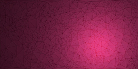 Wall Mural - abstract geometric background with triangle shape pattern