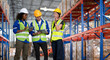 © Nassorn - Multiracial group of warehouse workers working at storage room in factory. Multiethnic woman worker and colleague talking inventory discussion in distribution warehouse. Diverse people work together