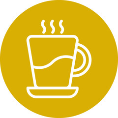 Sticker - Vector Design Cup Icon Style