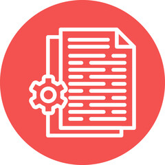 Sticker - Vector Design Documentation Icon Style