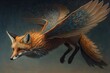 © pngking - Inhaling Mystery and Magic on Painted Wings, Flying with the Firefox Far and Wide Generative AI
