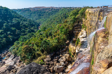 Wall Mural - a view of a valley, cherrapunji, meghalaya, india