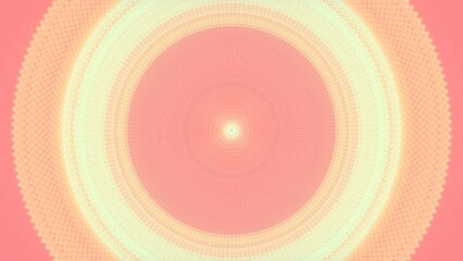 Fototapete - Spectacular pattern created by seamless loop animated wire structure. 3d render