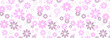 background with flower pattern
