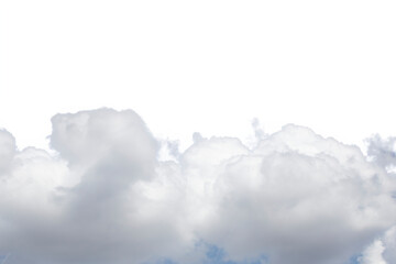 Wall Mural - clouds isolated . save with clipping path.