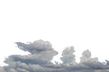 Wall Mural - clouds isolated . save with clipping path.