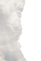 Wall Mural - clouds isolated . save with clipping path.