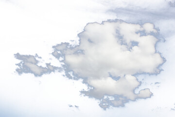 Wall Mural - clouds isolated . save with clipping path.