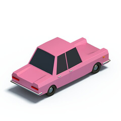 transparent vehicle isometric design