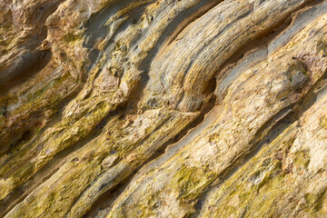 Wall Mural - Abstract sliced rocks background