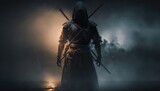 ninja in the darkness