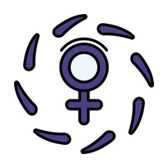Poster - organization, venus, protest icon