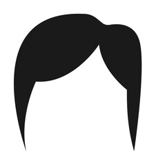 Poster - hair, woman, haircut short icon