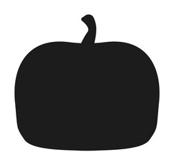 Poster - pumpkin halloween silhouette illustration design art