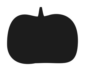 Poster - pumpkin halloween silhouette illustration design art