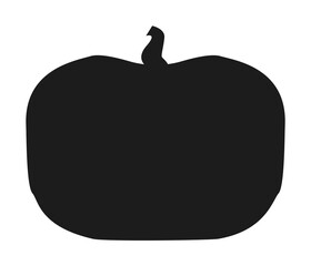 Poster - pumpkin halloween silhouette illustration design art