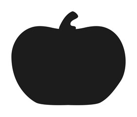 Poster - pumpkin halloween silhouette illustration design art