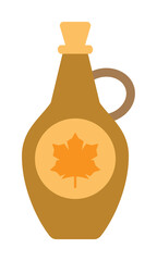 Poster - Syrup, maple icon illustration design art