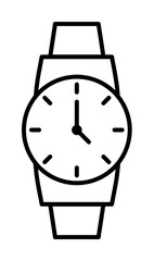 Poster - watch icon illustration design art