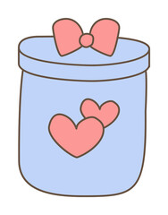 Poster - Gift icon illustration design art