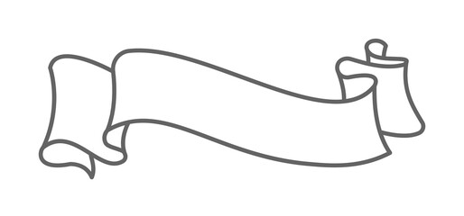 Poster - Banner, ribbon illustration design art