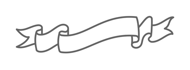 Poster - Banner, ribbon illustration design art