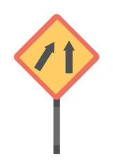 Poster - Destination distance colored icon