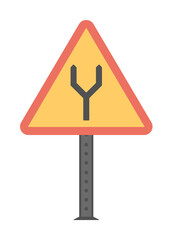 Poster - Driving directions colored icon