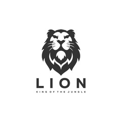 Wall Mural - lion head logo icon design inspiration