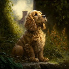 Poster - english cocker spaniel