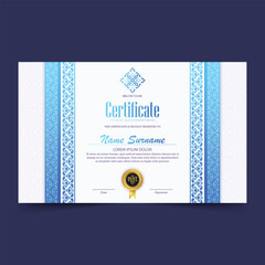 Wall Mural - Achievement certificate best award diploma