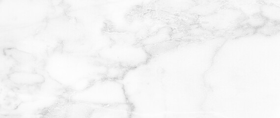 Fototapete - Marble granite white panorama background wall surface black pattern graphic abstract light elegant gray for do floor ceramic counter texture stone slab smooth tile silver natural.