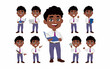 © Rafy Fane - Office worker with different poses