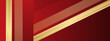 © indah - Red gold realistic luxury background vector