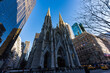 ニューヨーク五番街のセントパトリック大聖堂