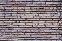 Close-up Of Old Brick Wall