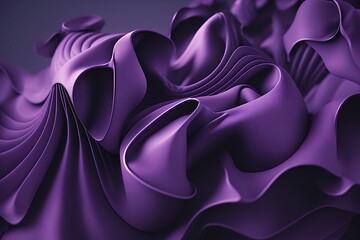 Purple silk background AI genereted