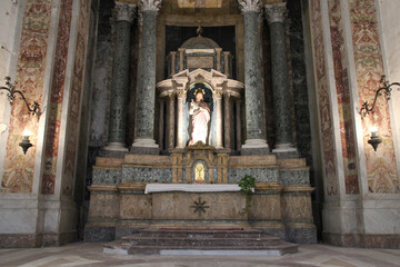 Wall Mural - San Nicolo all'Arena church in catania in sicily (italy)