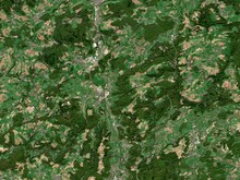Canton Mersch, Luxembourg. Low-res Satellite. No Legend