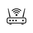 Wireless Router, Modem, Access Point icon illustration design