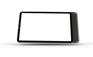 Poster - Tablet pc  computer with blank screen 3d