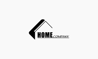 Wall Mural - home company icon rhombus logo