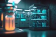 nBokeh-Fueled Futuristic Lab Equipped with Ultra-Detailed Cloning Technology: Unreal Engine 5, Ultra-Wide Angle & Depth of Field in Beautiful Color , Generative ai