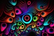 © Jan - Abstraktes Kunstwerk Neon Bunt