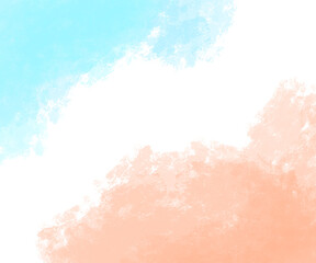  Soft color mixed watercolor background