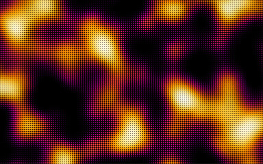 Poster - Abstract gradient halftone dots background. Vector illustration
