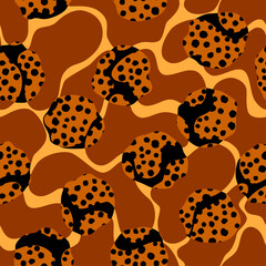 Poster - Vector ethnic tribal pattern. Seamless art image.