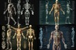 © Tixel - Male and female body in an anatomic, muscular illustration